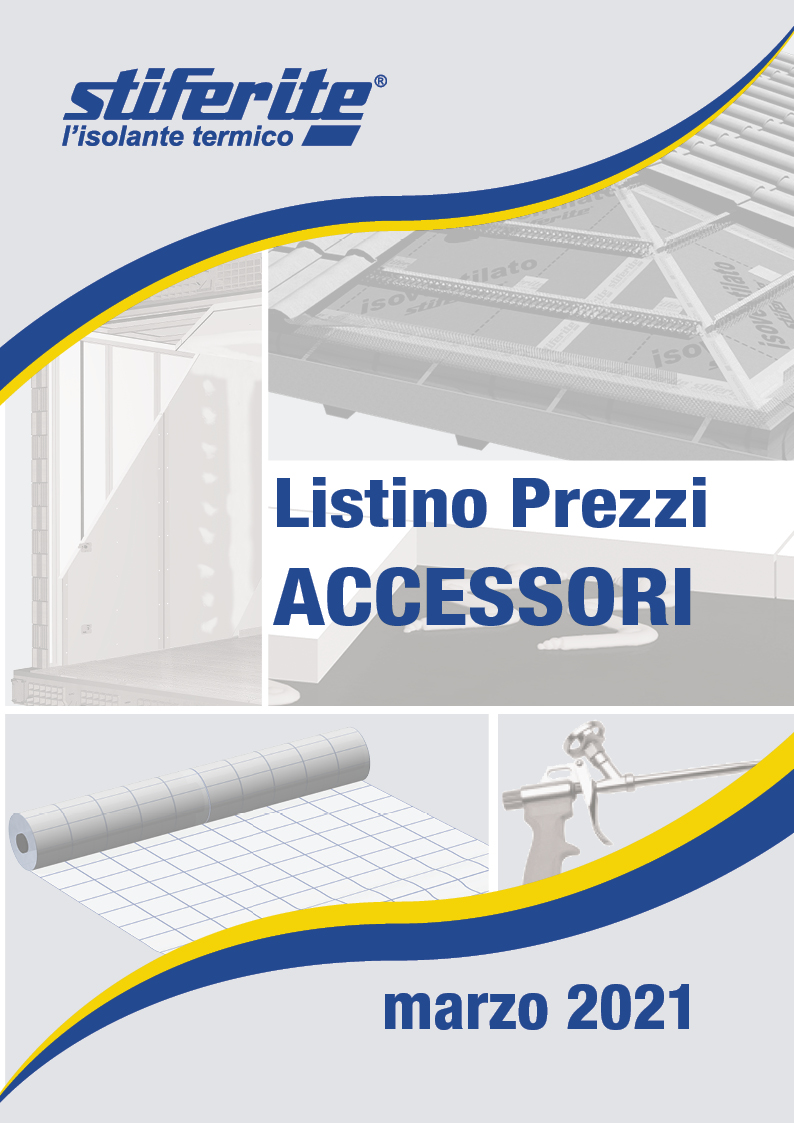 Stiferite SpA a socio unico Listino prezzi pannelli isolanti