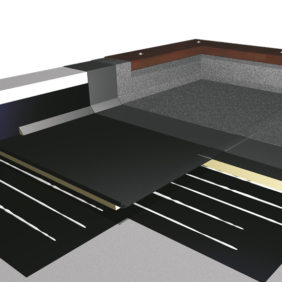 Flat roof