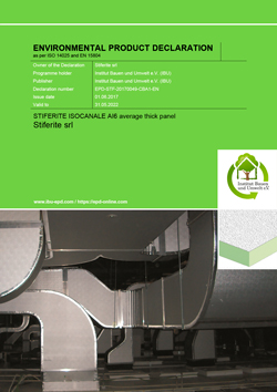 EPD Isocanale AI6 EPD Isocanale AI6
