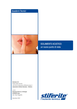 Quaderno Tecnico Isolamento Acustico