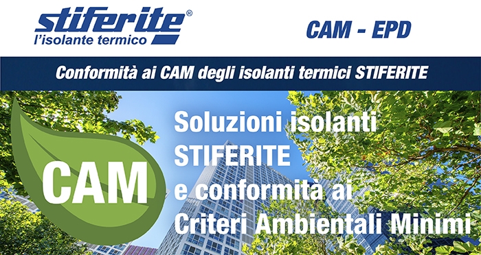 Requisiti CAM dei pannelli isolanti STIFERITE