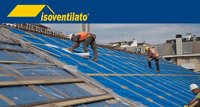 Sistema Isoventilato per l'isolamento di tetti ventilati