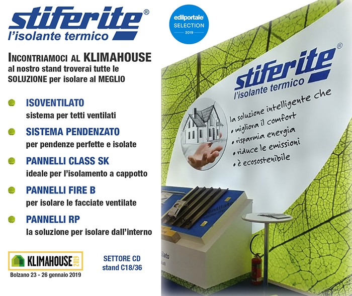 STIFERITE al Klimahopuse 2019 di Bolzano