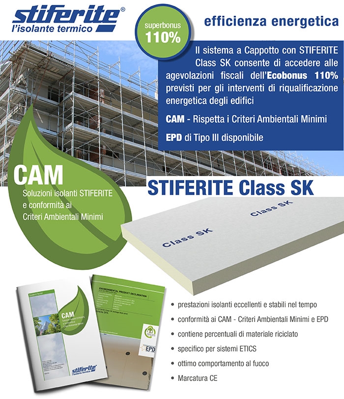 SUPERBONUS al 110% con il Cappotto STIFERITE Class SK